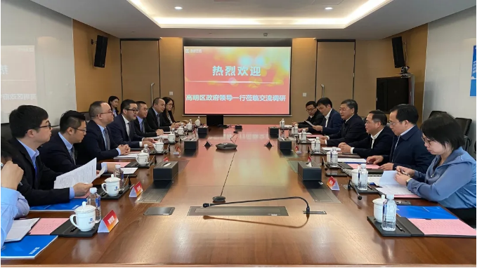 高妙区区委书记杨永泰一行到bet8环境调研