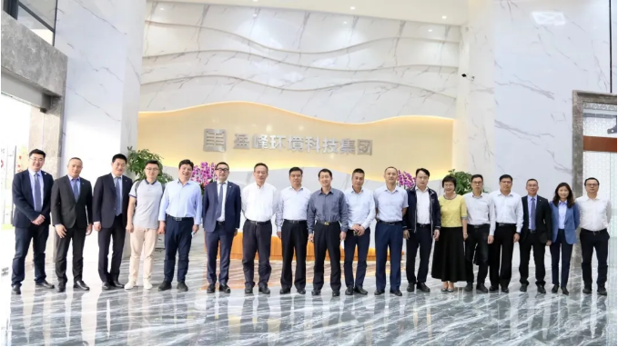 中国环境监测总站及省市区辅导一行莅临bet8环境调研领导